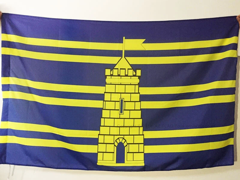 AZ FLAG DRAPEAU TERRITOIRE DE BELFORT 90x60cm - DRAPEAU DÍ?PARTEMENT BELFORTAIN 60 x 90