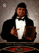 2015 Topps WWE Road to Wrestlemania Hall of Fame #5 Jimmy Superfly Snuka 