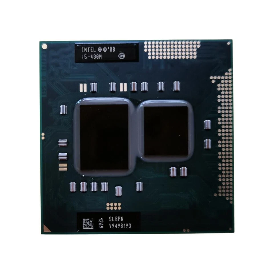 Intel Core i5-430M 2.26 GHz SLBPN Dual-Core Socket PGA 988 Laptop CPU Procossor - Image 2 of 4