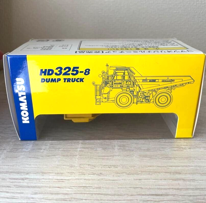 Komatsu Diecast Model HD325-8 Dump Truck 1:87 Japan Exclusive