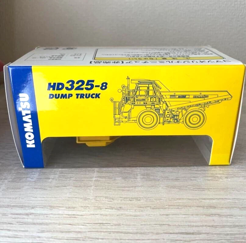 Komatsu Diecast Model HD325-8 Dump Truck 1:87 Japan Exclusive Official New - Image 2 of 4