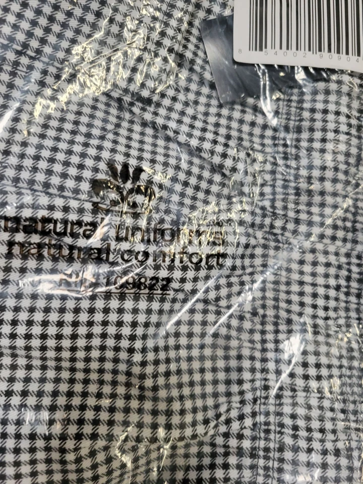 Natural Uniforms Classic Houndstooth Chef Pants - NWT - Adult Size XL 42/44 - Image 2 of 2