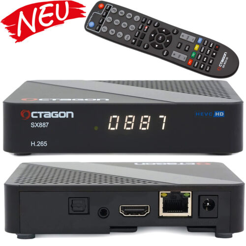 OCTOGON SX887 HD H.265 IP HEVC décodeur - Récepteur IPTV intelligent - Photo 1/9