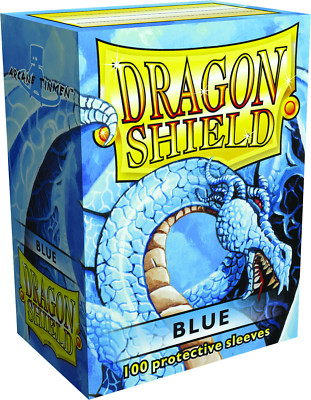 ATM10003 Arcane Tinmen - Dragon Shields: 100 Blue
