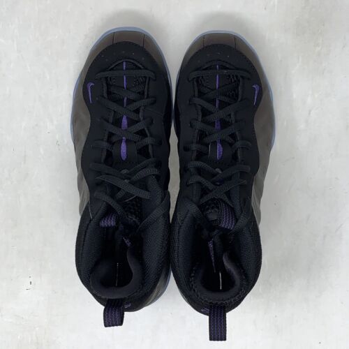 Nike Little Foamposite One Eggplant Purple Sneakers, Size 12c BNIB FJ1256-001 - Picture 4 of 8