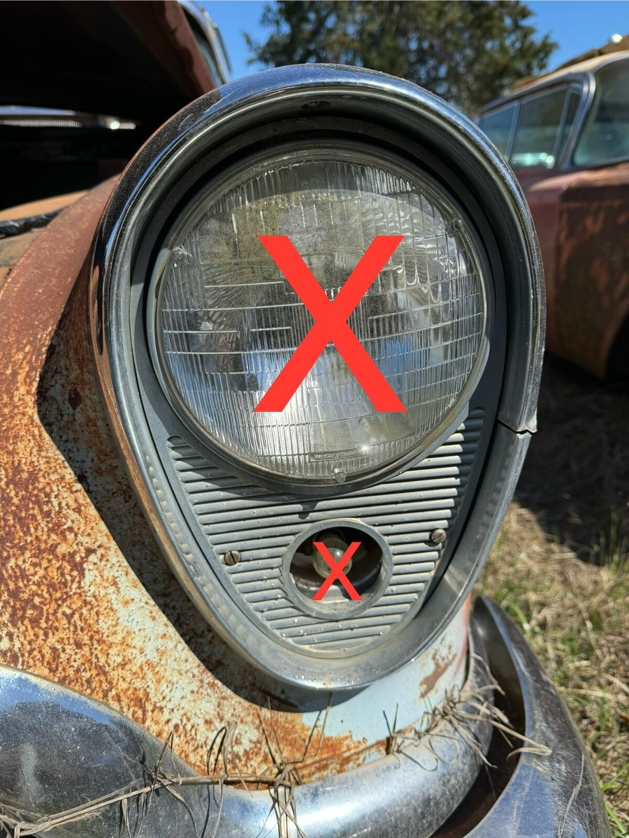 1954 Buick Special Headlight Bezel / Surround - Driver Left
