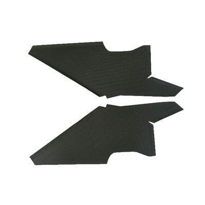 Interior Trim Sail Panel for 1970-1972 Chevrolet Chevelle Hardtop 2-DR Black