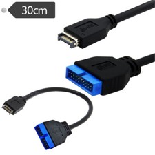 USB 3.1 Front Panel Header to USB 3.0 20Pin Extension Cable for ASUS Motherboard