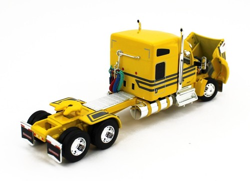 DCP 1:64 *YELLOW & GRAY* Kenworth W990 High Roof & WILSON LIVESTOCK TRAILER NIB - Picture 7 of 8