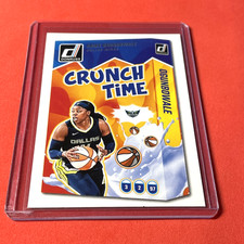 Arike Ogunbowale .. CRUNCH TIME .. Dallas Wings .. 2025 Donruss WNBA INSERT Card
