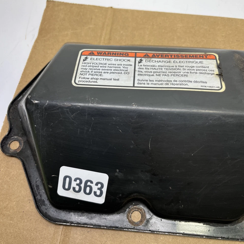 1996-2003 FORD F250 F350 super duty 7.3L DIESEL PASSNGER RH valve cover OEM 2 - Image 3 of 4