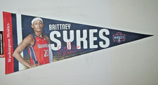 BRITTNEY SYKES #20 WASHINGTON MYSTICS ROLL /GO SOFT FELT WALL PENNANT WNBA NEW
