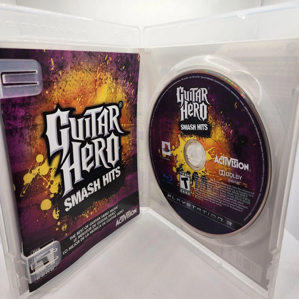 Guitar Hero Smash Hits Sony PlayStation 3 PS3 CIB Complete With Manual Tested - Image 3 of 4