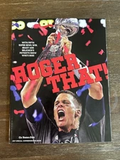 Roger That! 2017 Boston Globe Special Commemorative Book - Tom Brady High Grade