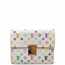 Louis Vuitton Compact Wallet White White Mono...