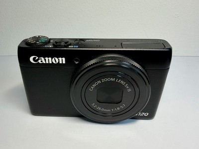 Canon PowerShot S120 Digitalkamera, Schwarz