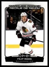2022-23 O-Pee-Chee Filip Roos Rookie Chicago Blackhawks #581