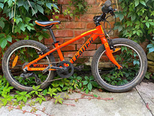 Mondraker Leader 20in Unisex Kids Orange/Black Bike V-Brake Derailleur