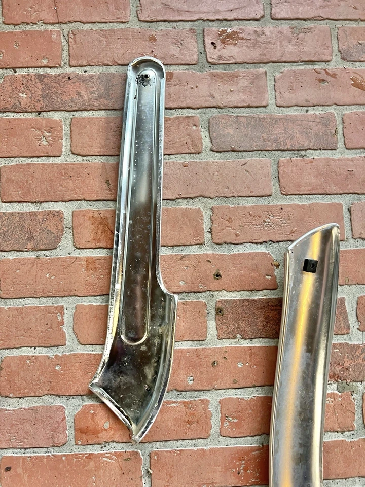 1959-1969 Chevy IMPALA SEAT Bench SHELLS TRIM SEAT RH Passenger Chrome Side - image 4 of 4