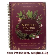 The Natural Handbook Bound for Herbal Remedies And Natural Recipes By Ancient