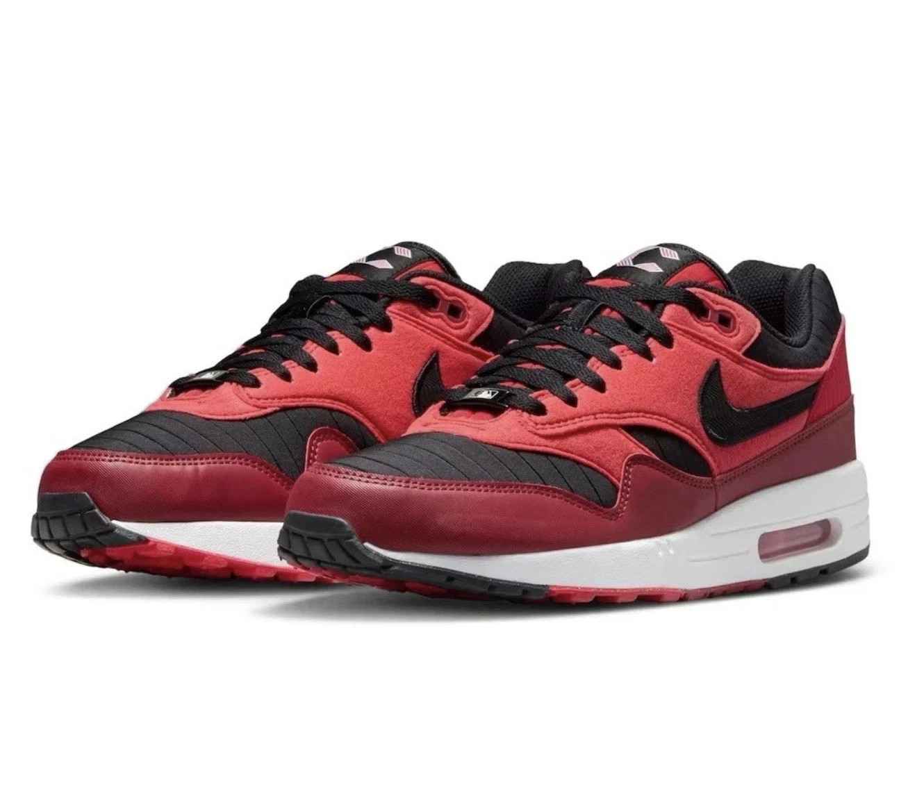 Size 12 Men's Nike Air Max 1 MLB Cincinnati Reds City Connect IQ2861-600