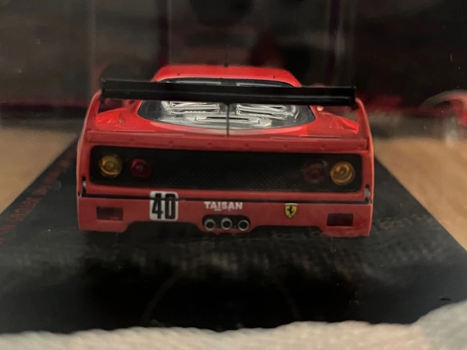 EBBRO Ebbro 1 43 TAISAN Ferrari F40 NO40 JGTC 1995 con caja exterior dañada Foto 4 de 4