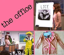 THE OFFICE: Ellie Kemper/Erin Bow Top w/Studio COA