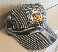 Engineer/Conductor Cap/Hat -BNSF Locomotive -adjustable -Adult or Child-NEW 