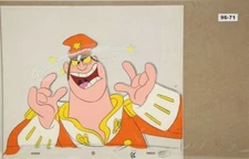 Back To The Future Original Production Drawing And Cel 96-71 Used Cond.