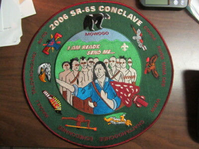 2006 SR-6S Conclave 12 Inch Diameter Jacket Patch   LK