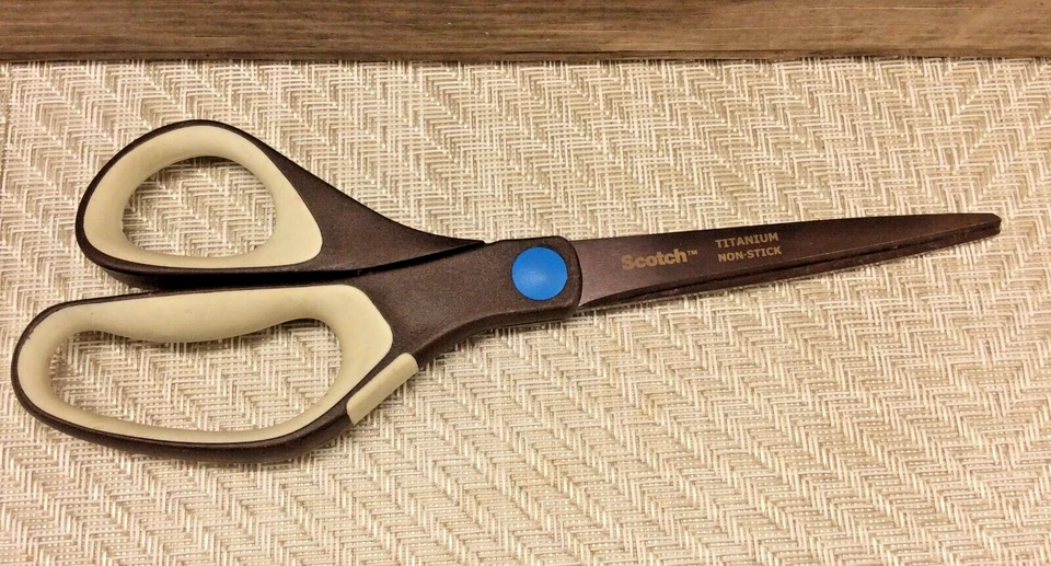 Scotch 8" Scissors Titanium Non-Stick Precision Ultra Edge Multipurpose SoftGrip - Image 2 of 4