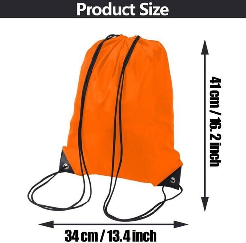 Drawstring Bags Swim Bag Oxford Drawstring Gym Bag String School Bag Waterproof - Picture 27 of 67