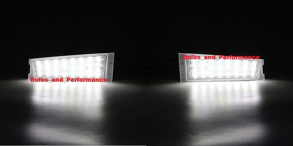 Luces LED blancas 6000K luces de matrícula lámparas para Cadillac CTS / V sedán 2008-2010 Foto 2 de 4