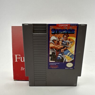 Strider Nintendo Entertainment System NES 1989 Tested & Cleaned