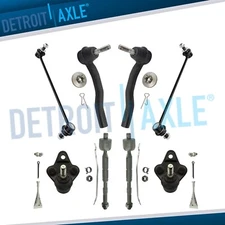Front Lower Ball Joints Tie Rods Sway Bars for Lexus CT200h Toyota Prius Plug-In