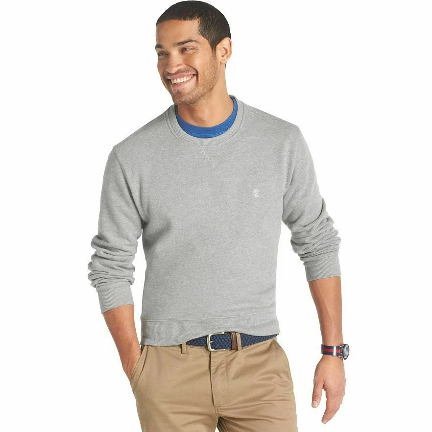 Izod sueded fleece clearance sweatshirt