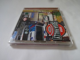 Sega Rally Championship Sega Saturn SS 1995 Racing Game w/Obi Hagaki From Japan
