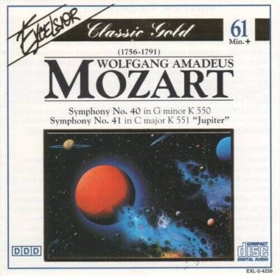 MOZART: SYMPHONY NO 40 IN G MINOR K 550 - Audio CD - VERY GOOD