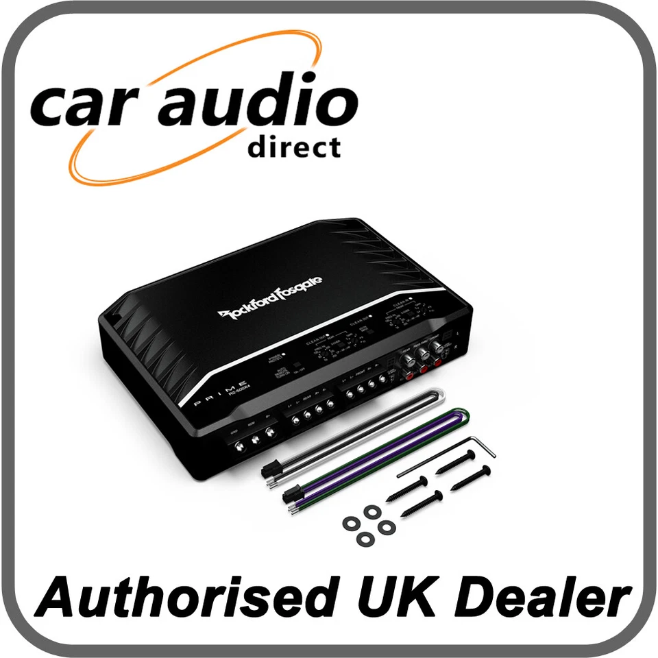 Rockford Fosgate Prime R2-500X4 - 500 Вт класс 4-канальный мостовой усилитель - Изображение 4 из 4