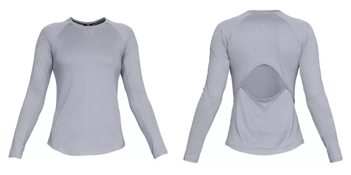 Under Armour Women's UA Qualifier HexDelta Long Sleeve Running