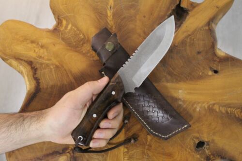 9.8 "Handgefertigtes anpassbares Outdoor Messer Taktisches Camping Messer (Wh101 - Bild 6 von 8
