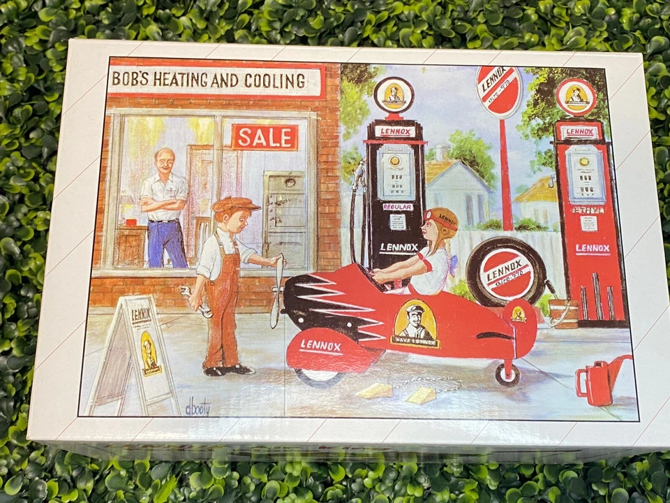 Crown Premiums Diecast Air King Lennox Pedal Plane TOTALMENTE NUEVO Foto 3 de 4