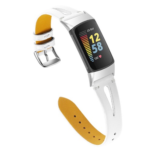 Replacement For Fitbit Charge 6 5 4 3 2 Genuine Leather Strap Wrist Watch Band - Picture 23 of 23