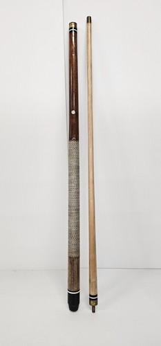 Unbranded Medium/Dark Red Stained Billiard Pool Cue 22.1oz 58" (read no returns) - Picture 3 of 14