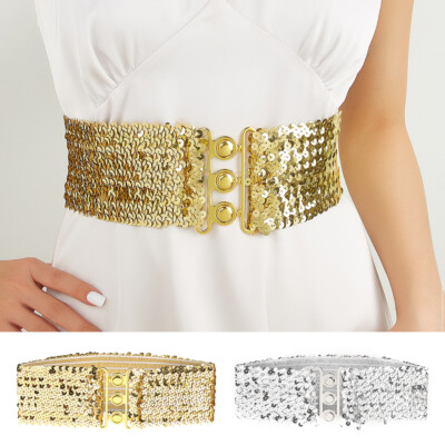 glitter belt for dress Women Glitter Sequin Belts Stretchy Sparkly Cinch Belt Disco — Dutch  Growers Regina
