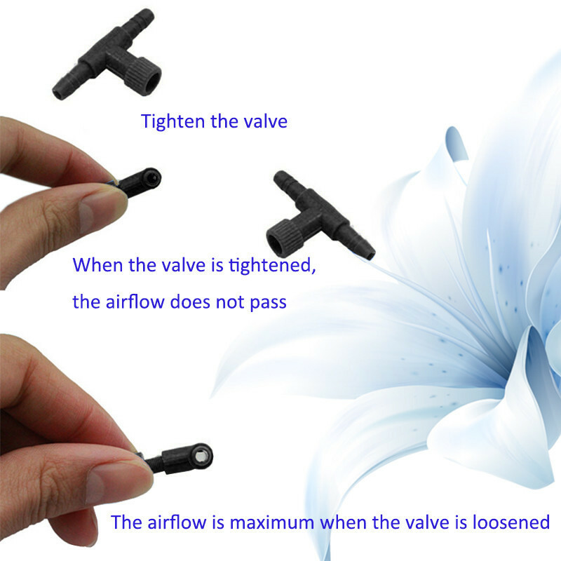 10x Fish Tank Air Line Control Regulator Valve Airlines Aquarium Valves