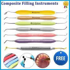 Dental Composite Filling Instruments LM ARTE SET OF 6 PCS restorative instrument