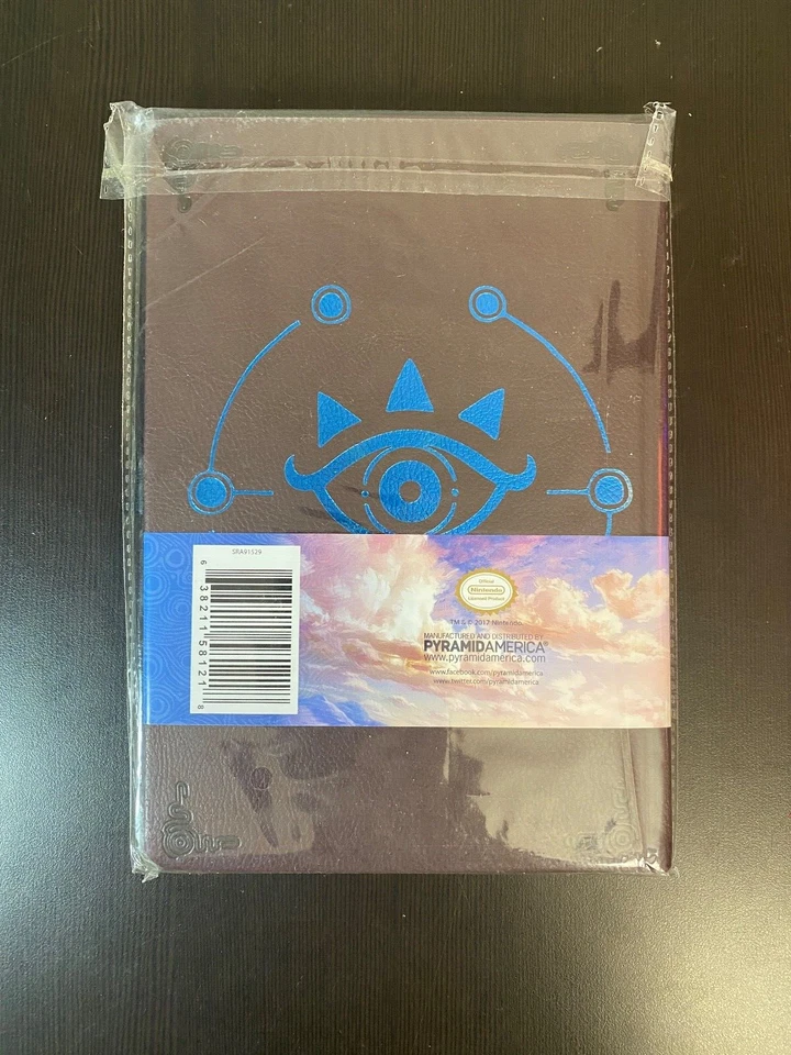 Nintendo The Legend Of Zelda Sheikah Premium A5 Notebook Official 2017 Link - Image 4 of 4