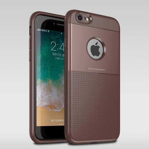 Carbon Fiber Texture shockproof Soft TPU Case Cover For iPhone 7 8 & Plus - Picture 7 of 10