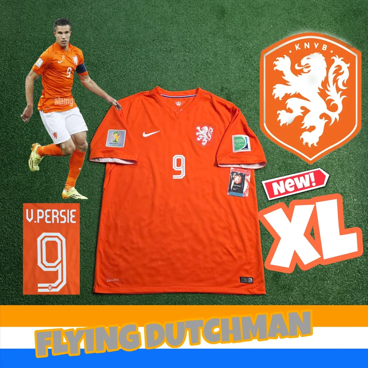 Robin van Persie National Team Soccer Fan Apparel & Souvenirs for